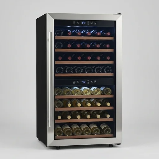 Allavino VSWR56-2SSRN FlexCount Series 56 Bottle Dual-Zone Wine Refrigerator