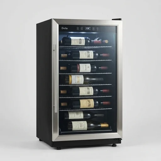 Della 12 Bottle Wine Fridge